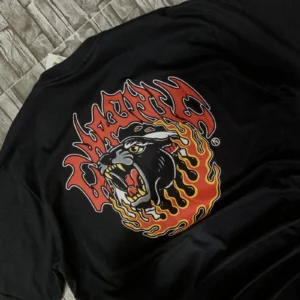 Camiseta Street Básica “Flame Old School” Chronic